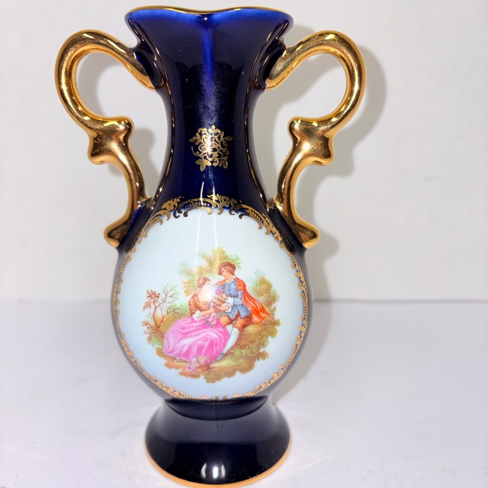 French Limoges Vase